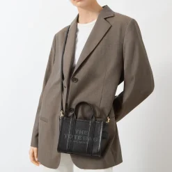Hot The Leather Mini Tote Bag Women Top Handle Bags|Tote Bags