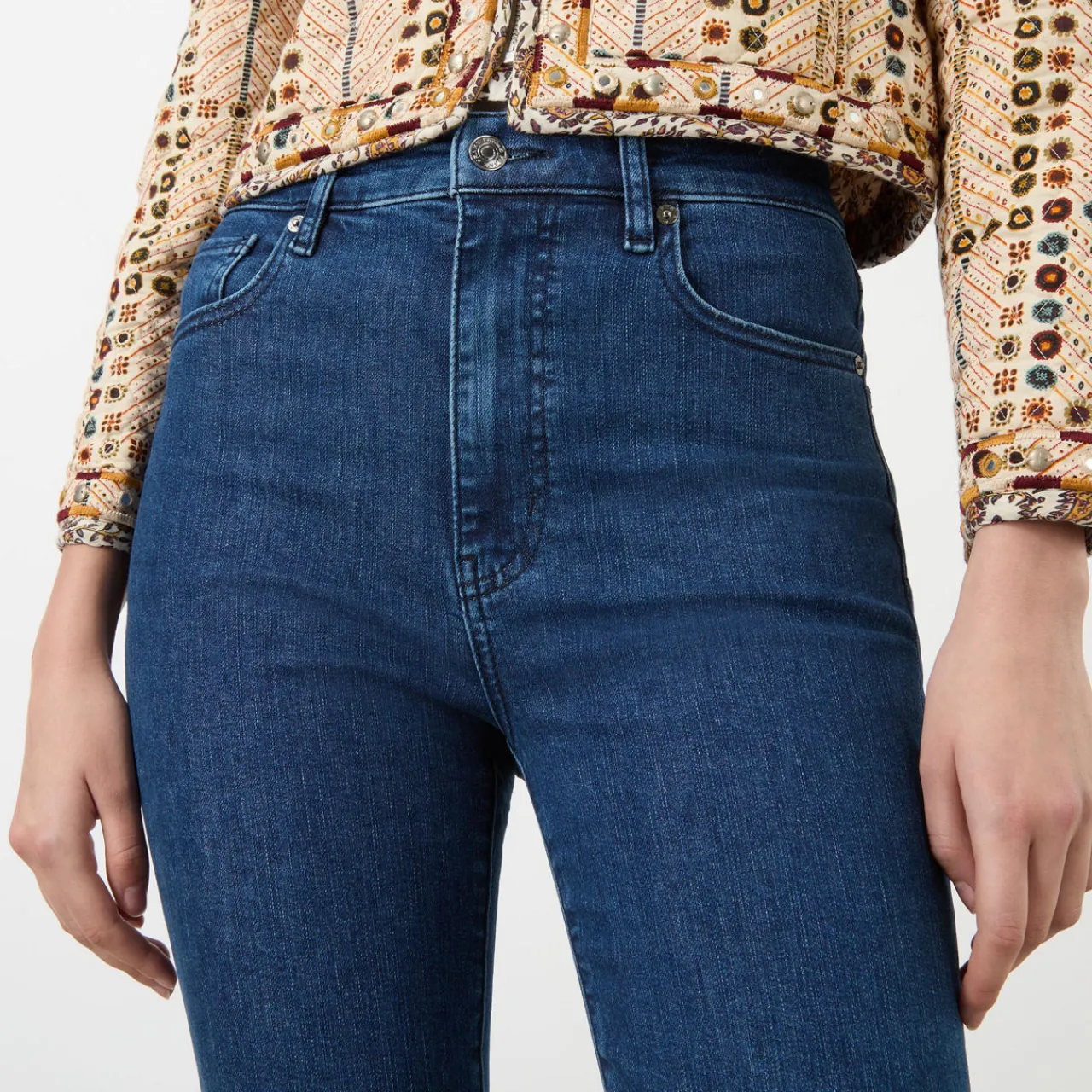Sale The Pencil Straight Cropped Jeans Women Denim