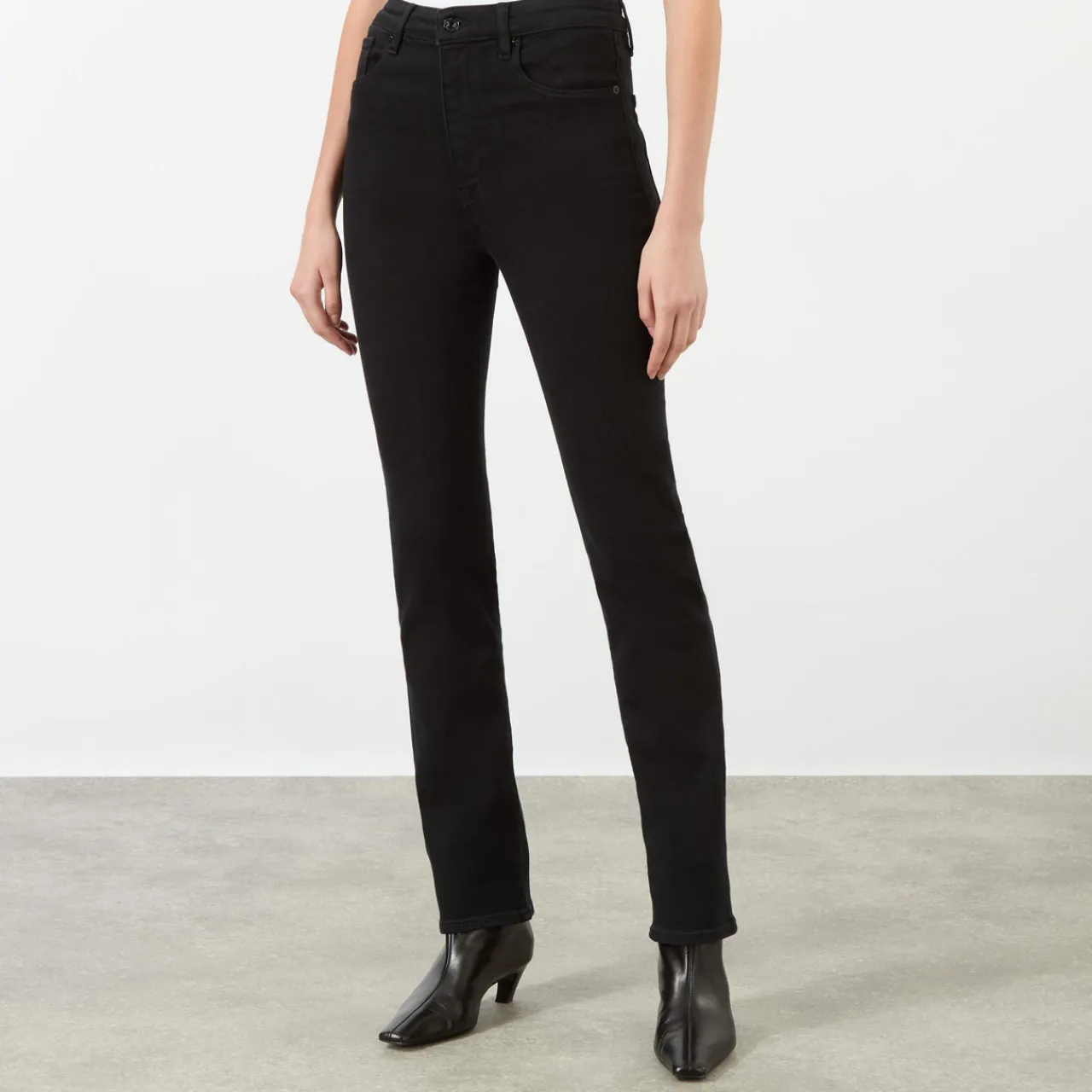 Hot The Pencil Straight Jeans Women Denim