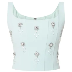 Discount The Ultimate Muse Crystal Corset Top Women Tops