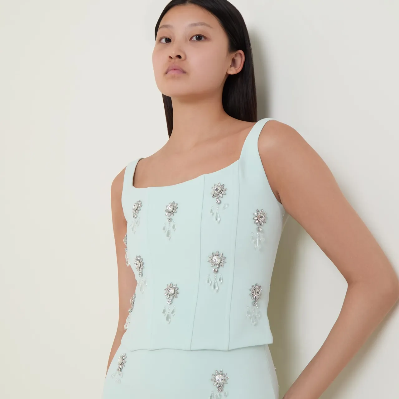 Discount The Ultimate Muse Crystal Corset Top Women Tops