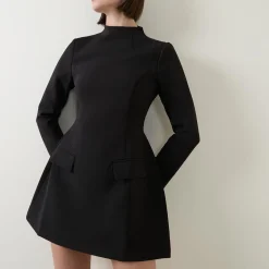 Hot The Ultimate Muse Split Sleeve Mini Dress Women Dresses