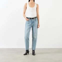 Online The Vertical High-Rise Straight Leg Jeans Women Denim