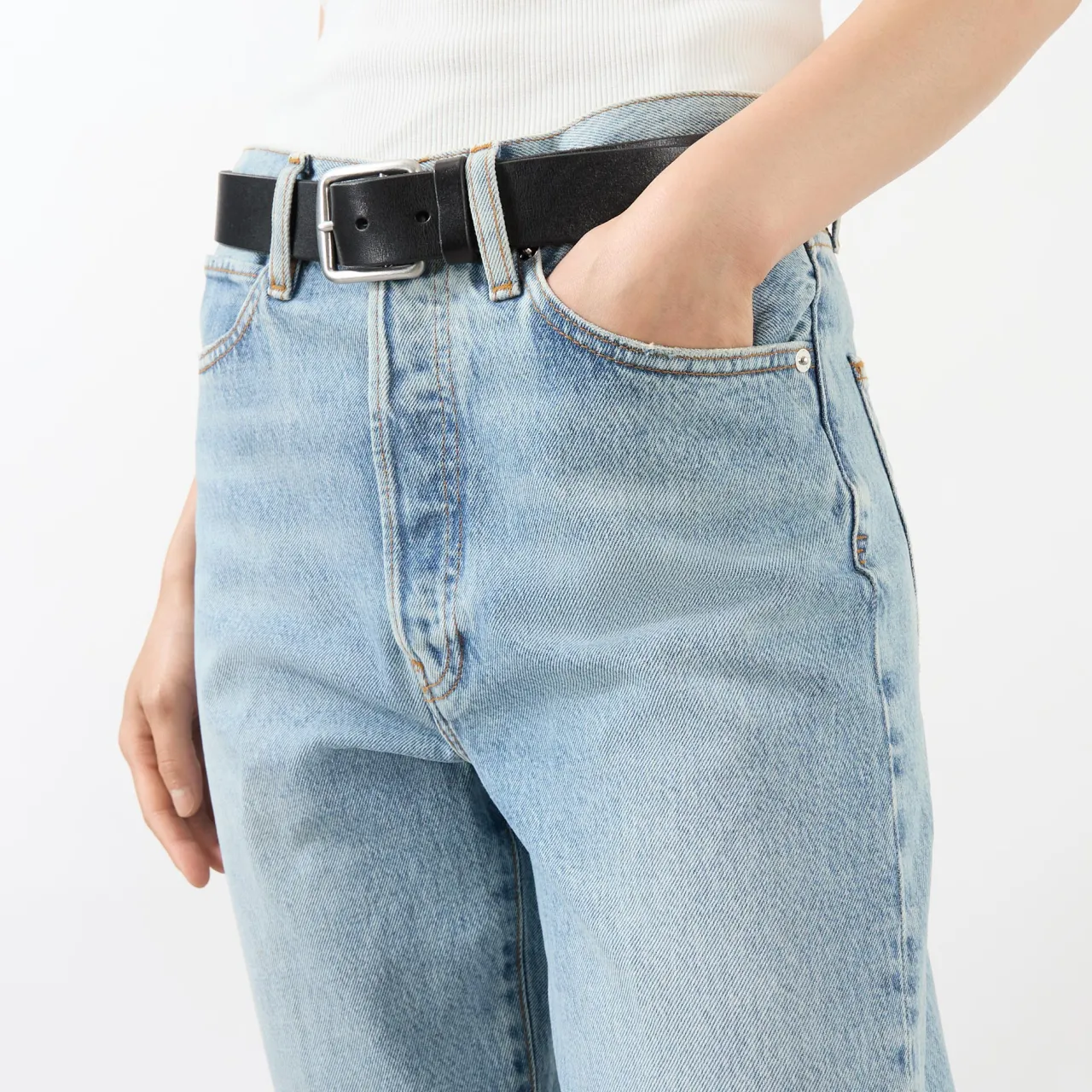 Online The Vertical High-Rise Straight Leg Jeans Women Denim