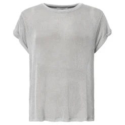 Sale Thea Sheer Sparkle Top Women Tops