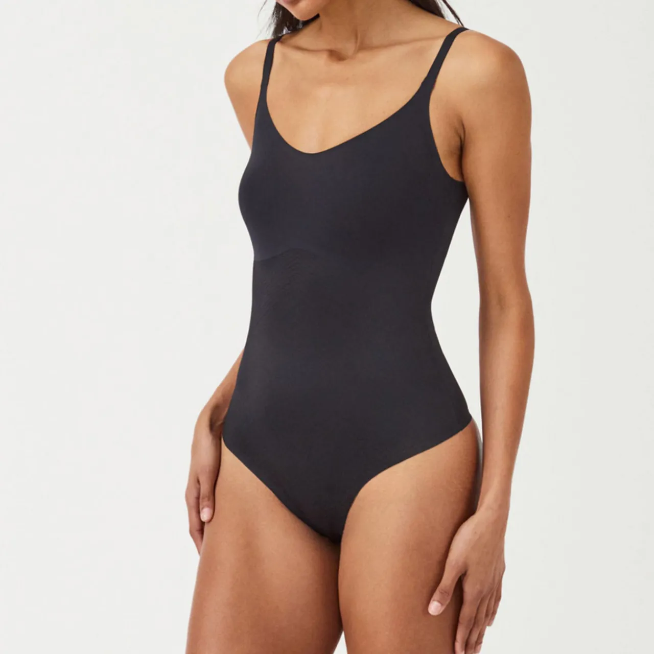 Thinstincts® 2.0 Medium Control Cami Thong Bodysuit Women Shapewear