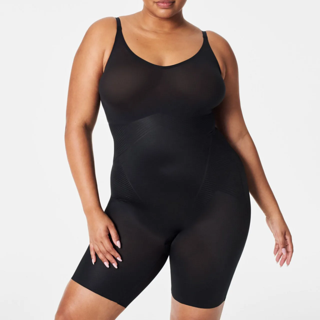 Clearance Thinstincts® 2.0 Medium Control Mid-Thigh Bodysuit Women Shapewear