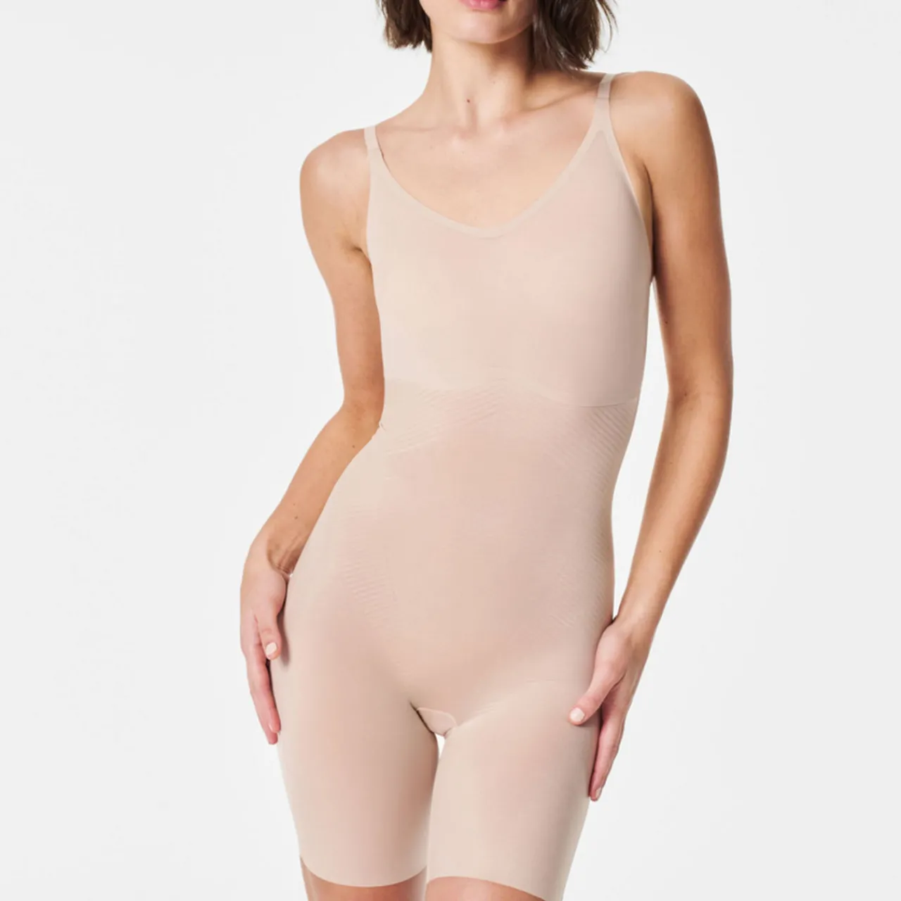 Outlet Thinstincts® 2.0 Medium Control Mid-Thigh Bodysuit Women Shapewear
