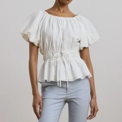 Outlet Tidrasel Embroidered Blouse Women Tops