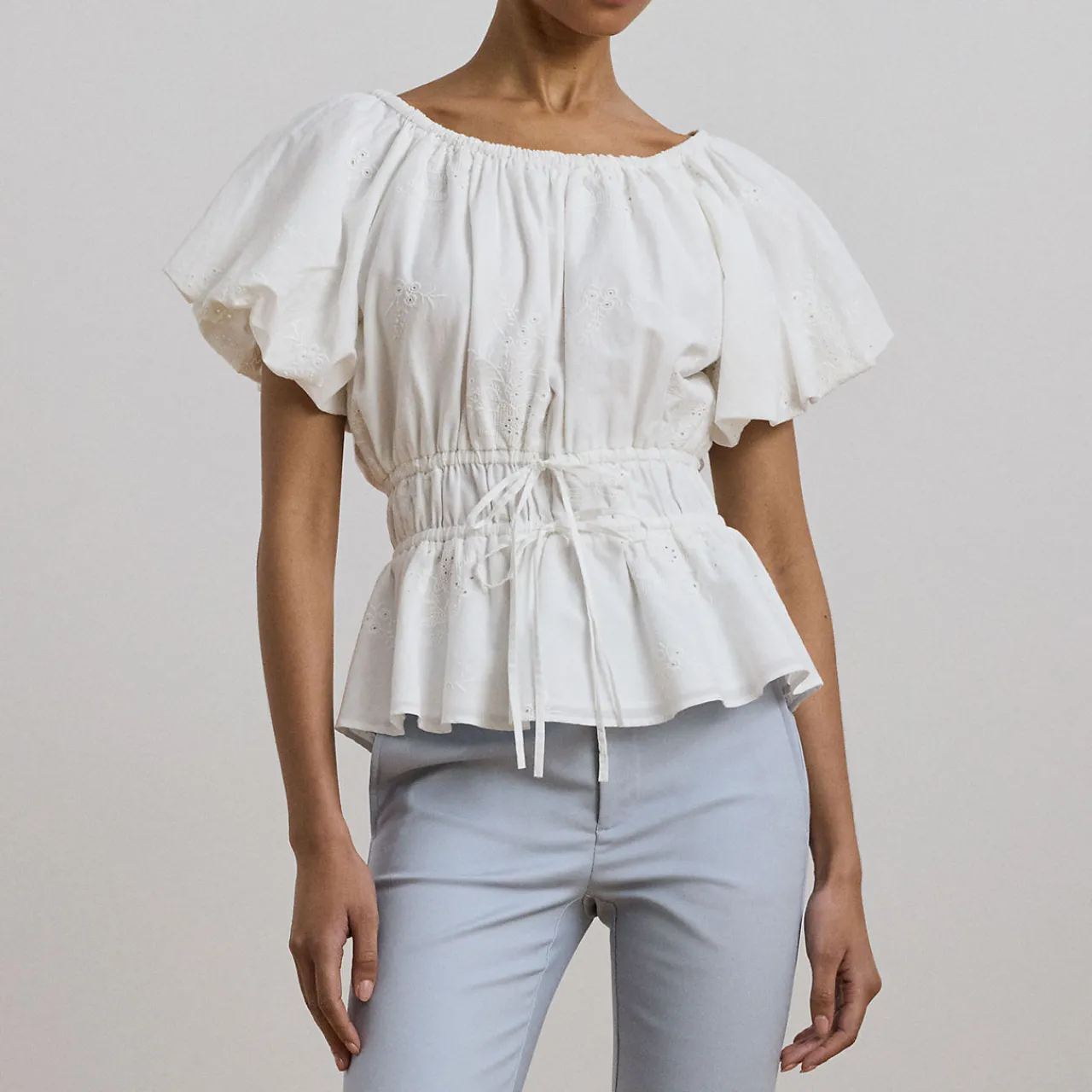Outlet Tidrasel Embroidered Blouse Women Tops