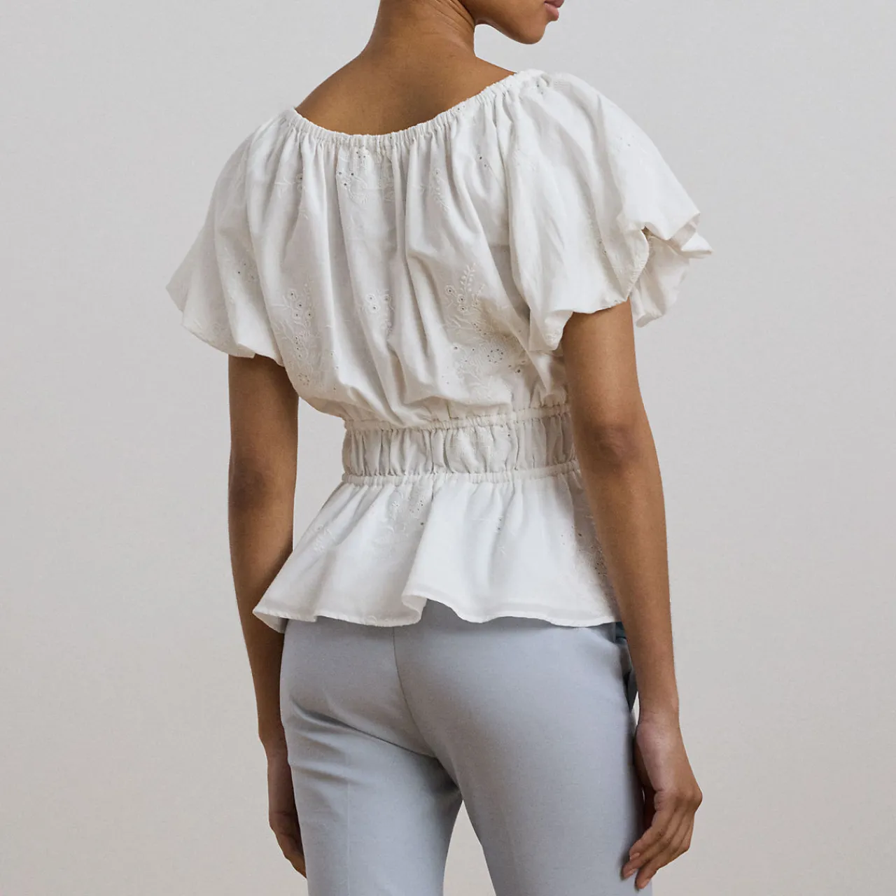 Outlet Tidrasel Embroidered Blouse Women Tops