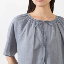 Best Tie-Neck Blouse Women Tops