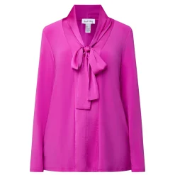 Clearance Tie-Neck Tunic Women Tops