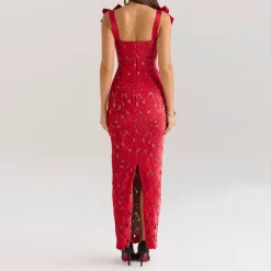 Best Tiff Floral Lace Dress Women Dresses