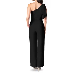 New Tiffany Asymmetric Wide Leg Jumpsuit Women Jumpsuits