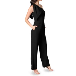 New Tiffany Asymmetric Wide Leg Jumpsuit Women Jumpsuits