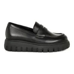 Sale Tikka Leather Wedge Loafers Women Loafers