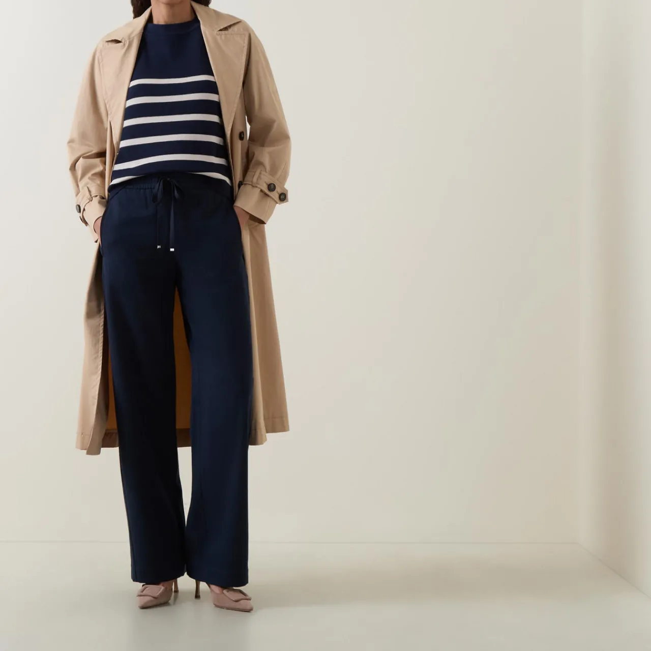 Outlet Tildina Straight Leg Trousers Women Trousers & Shorts