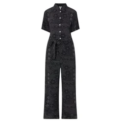 Outlet Tilla Dot Printed Belted Jumpsuit Women Jumpsuits