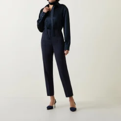 Clearance Tilunah Slim-Leg Trousers Women Trousers & Shorts