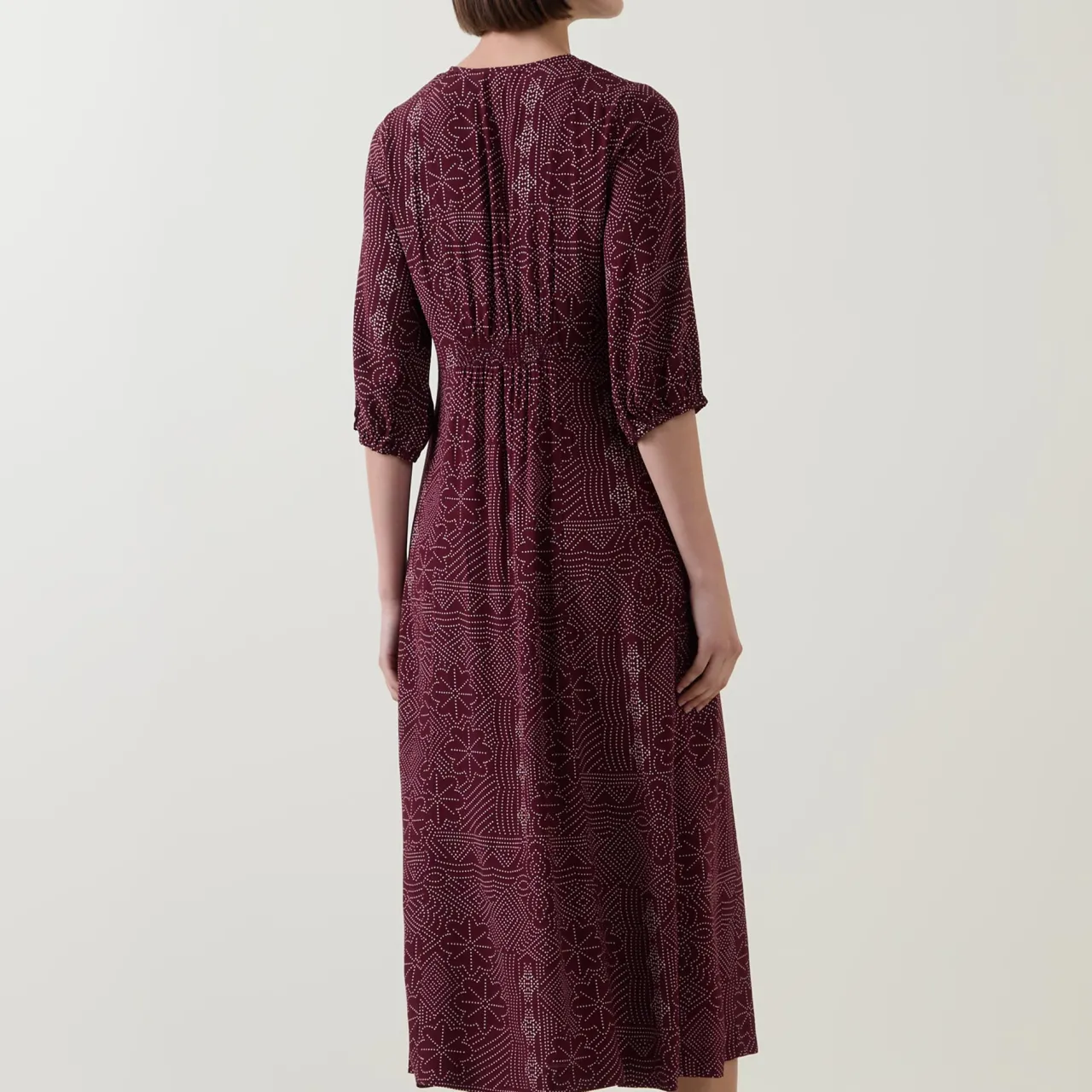 Outlet Tippi Dot Printed Flared Dress Women Dresses