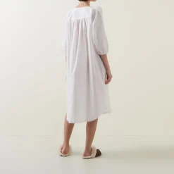 Clearance Toby Voile Ruffle-Trim Night Dress Women Sleepwear