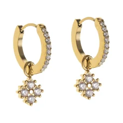 Sale Total Glam Huggie Hoop Earrings Women Earrings