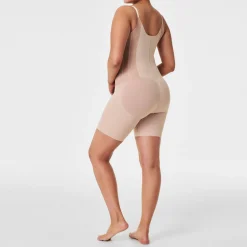 TotalContour Open-Bust Mid-Thigh Bodysuit Women Shapewear