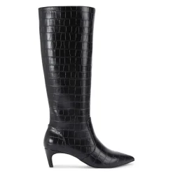 Online Trace Knee High Heeled Boots Women Boots