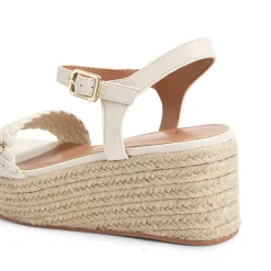 Outlet Treccia Woven Flatform Sandals Women Sandals