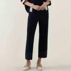 Sale Turn-Up Cuff Trousers Women Trousers & Shorts