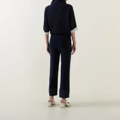 Sale Turn-Up Cuff Trousers Women Trousers & Shorts