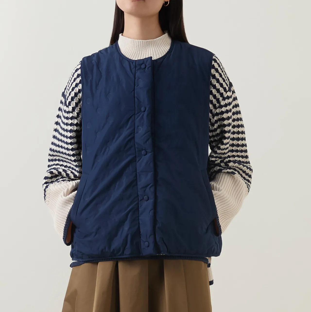 Sale Tutta Woven Dot Gilet Women Coats & Jackets