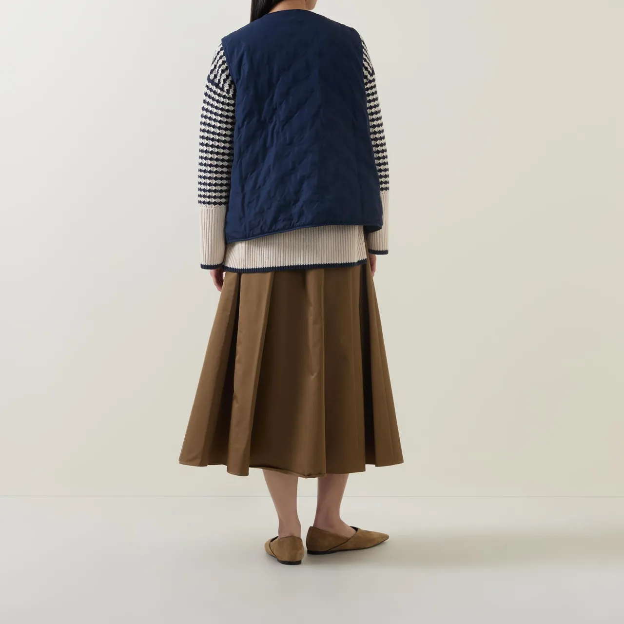 Sale Tutta Woven Dot Gilet Women Coats & Jackets