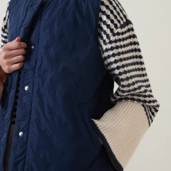Sale Tutta Woven Dot Gilet Women Coats & Jackets
