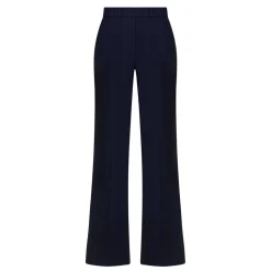 Online Twill Flared Pull-On Trousers Women Trousers & Shorts