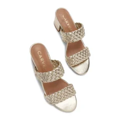 New Twisted Heeled Mules Women Heels
