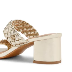 New Twisted Heeled Mules Women Heels