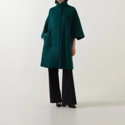 Outlet Two Tone Double Faced Coat Women Coats & Jackets