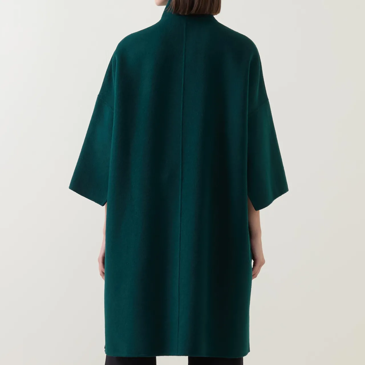 Outlet Two Tone Double Faced Coat Women Coats & Jackets