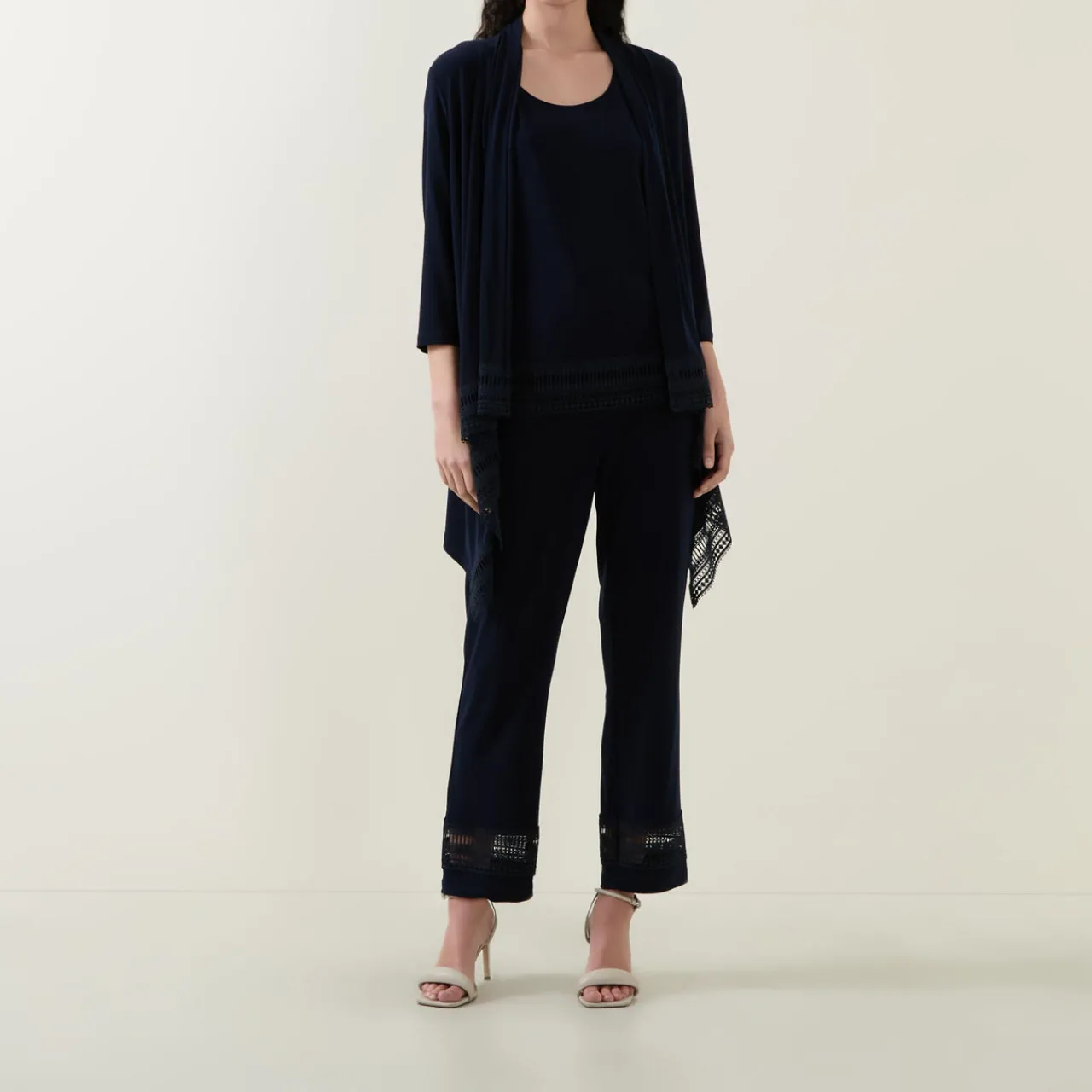 Discount Two-Piece Cardigan & Cami Set Women Sweaters & Cardigans
