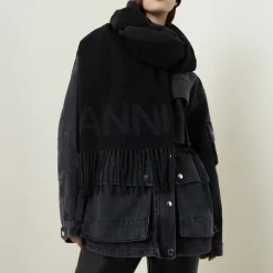 Two-Tone Logo Scarf Women Scarves