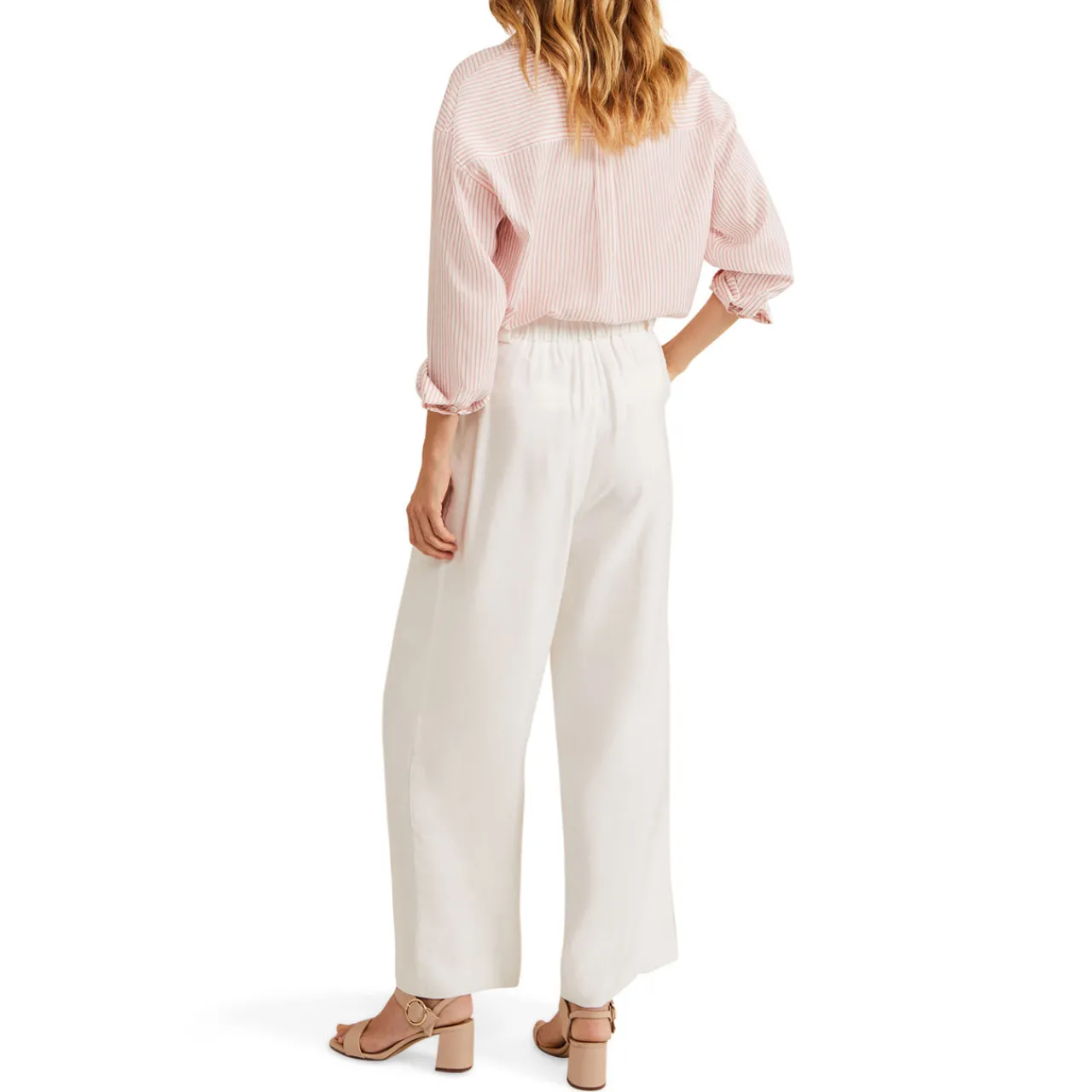 Sale Tyla Wide-Leg Trousers Women Trousers & Shorts