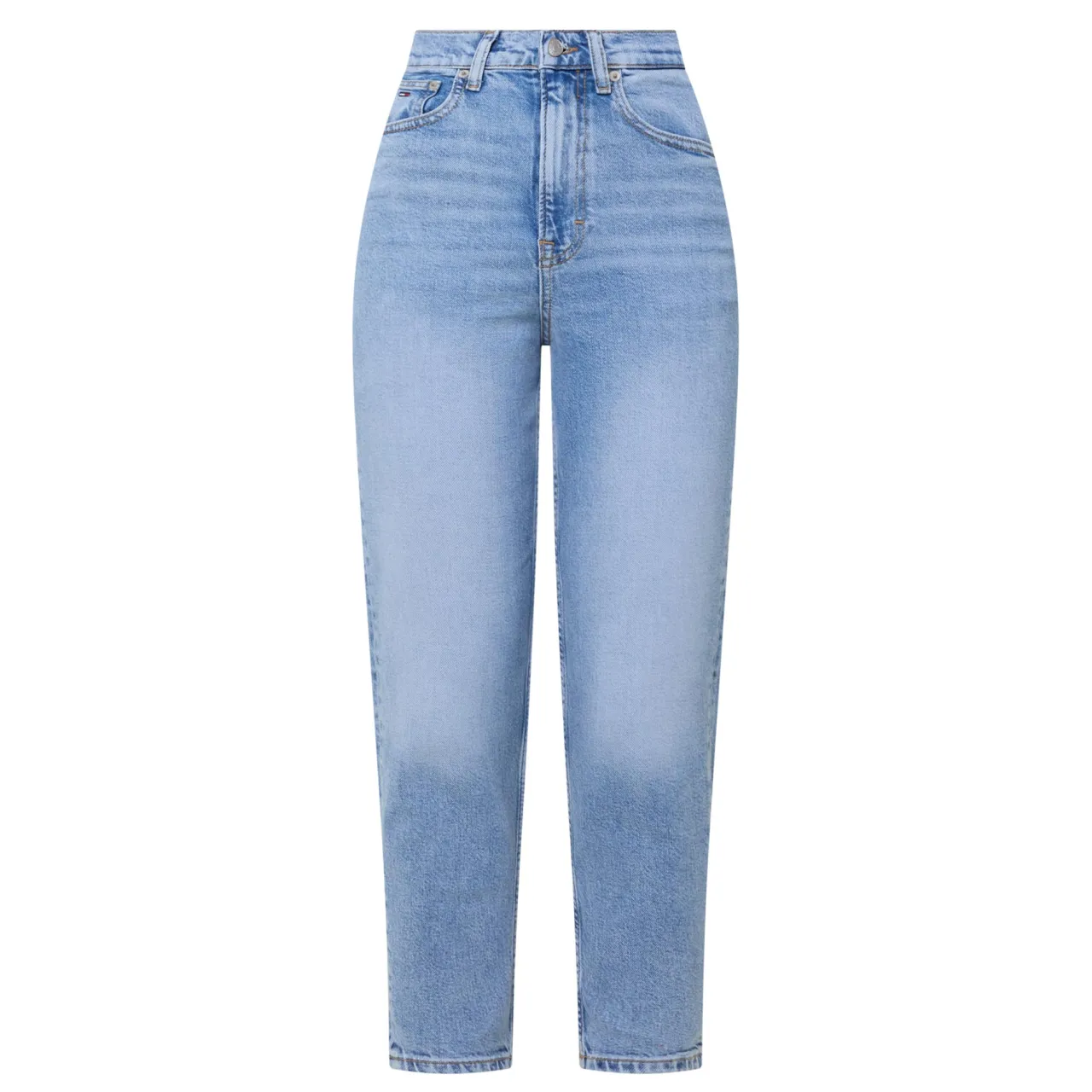 Ultra High-Rise Tapered Mom Jeans Women Denim