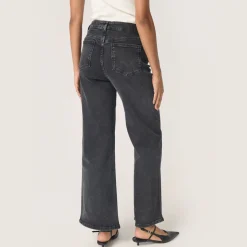 Hot Vanesa High-Rise Wide-Leg Jeans Women Denim