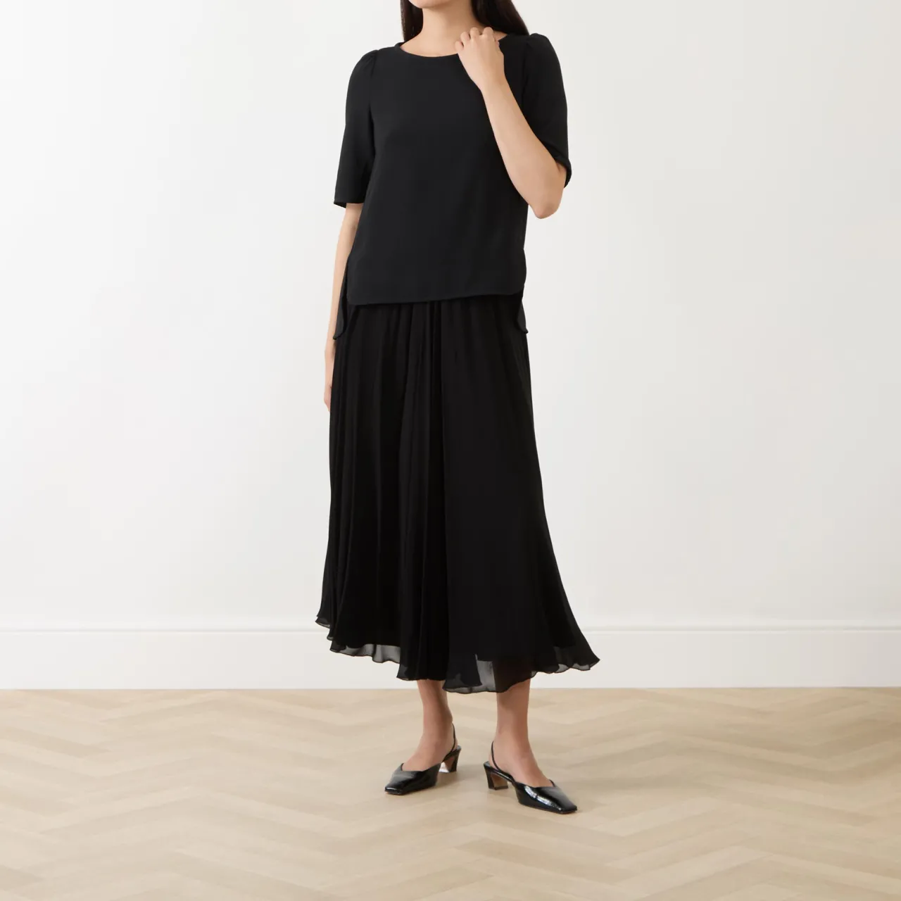 Online Vanessa Solid Blouse Women Tops