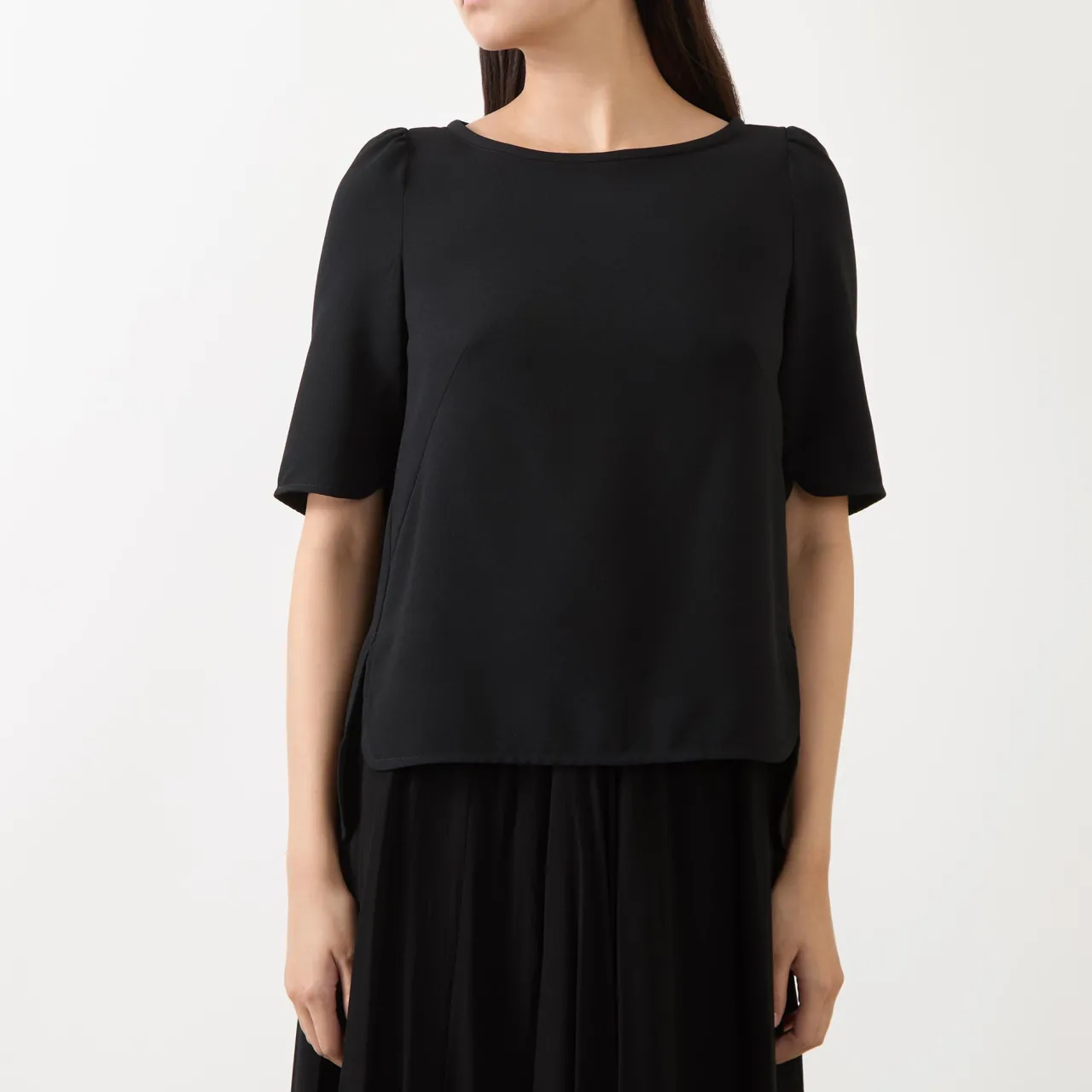 Online Vanessa Solid Blouse Women Tops