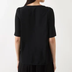 Online Vanessa Solid Blouse Women Tops