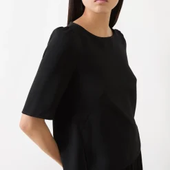 Online Vanessa Solid Blouse Women Tops