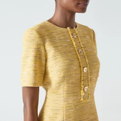 Sale Varley Tweed Mini Dress Women Dresses